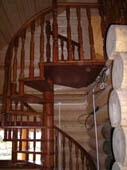 Изготовление лестниц, лестница винтовая деревянная из дуба, Пермь, Пермский край
