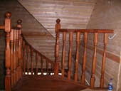Лестница деревянная, Пермь